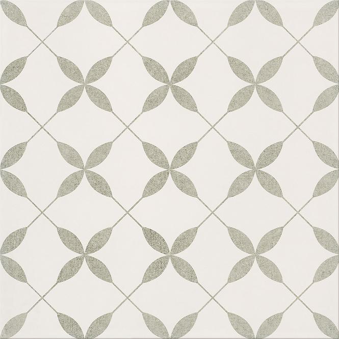 Gresová dlažba Patchwork Clover Gray Pattern 29,8/29,8