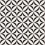 Gresová dlažba Patchwork Vertigo Black 29,8/29,8 Pei Iv