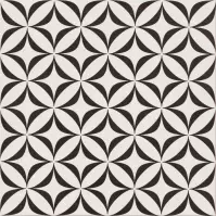 Gresová dlažba Patchwork Vertigo Black 29,8/29,8 Pei Iv