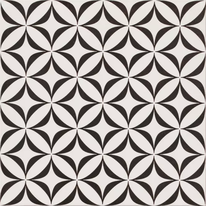 Gresová dlažba Patchwork Vertigo Black 29,8/29,8 Pei Iv