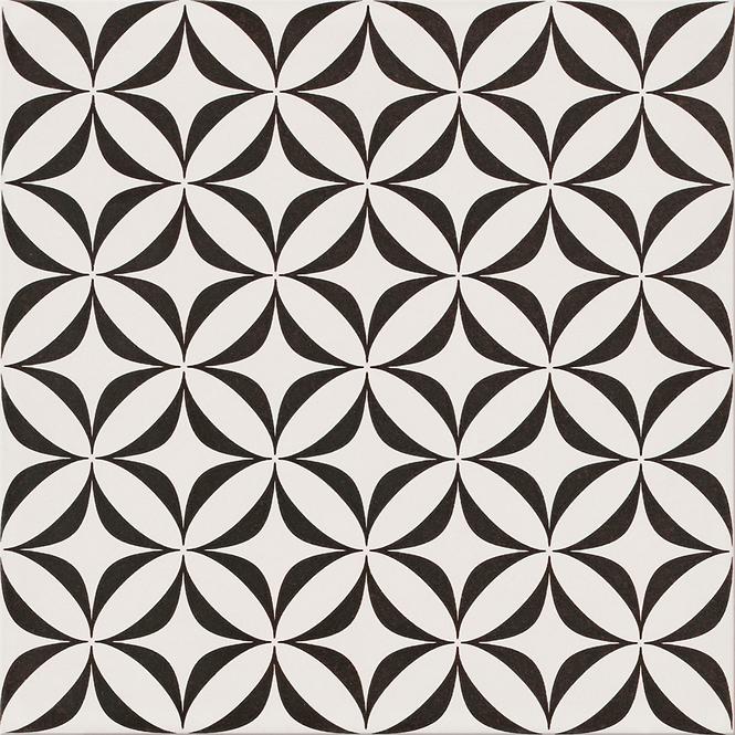 Gresová dlažba Patchwork Vertigo Black 29,8/29,8 Pei Iv