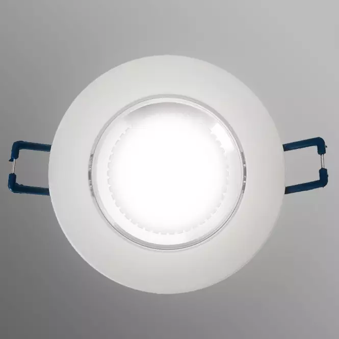 Stropné bodové svietidlo LED biela matná okrúhle