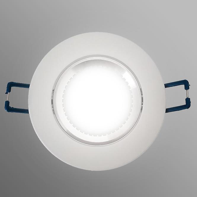 Stropné bodové svietidlo LED biela matná okrúhle