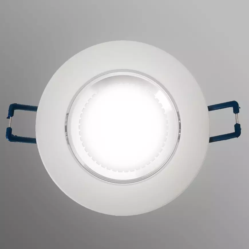 Stropné bodové svietidlo LED biela matná okrúhle