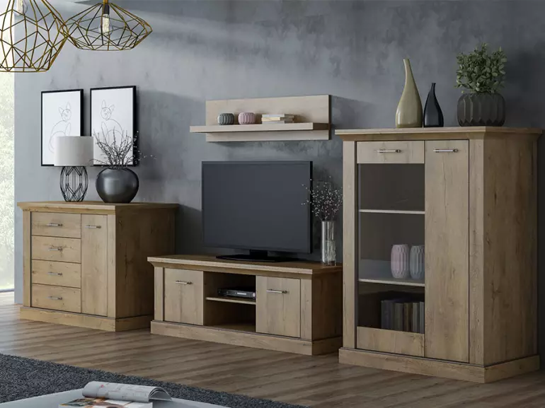 TV stolík Antica A-15 162 kraft zlatá