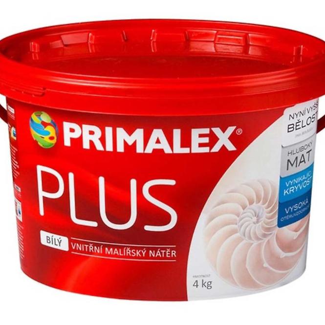 Primalex Vnútorný Maliarsky Náter Plus 4 kg