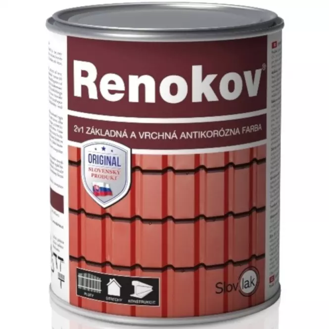 Slovlak Farba Renokov Červenohnedá 10kg