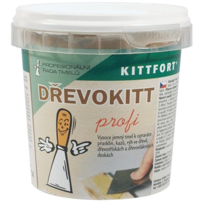 Kittfort Drevokitt Biely 250g