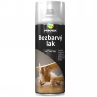 Primalex Bezfarebný lak sprej mat 400 ml