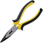Kliešte predlžené zahnuté, 160 mm, Drel