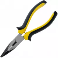 Kliešte predlžené zahnuté, 160 mm, Drel