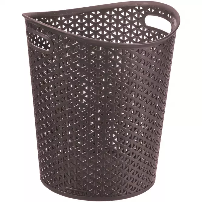 Kôš na papier My Style 13L 218666 tmavohnedý