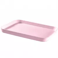 Obojstranný podnos Essentials ružový