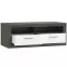 TV stolík Lenox MRYT121 biely lesk/beton,3
