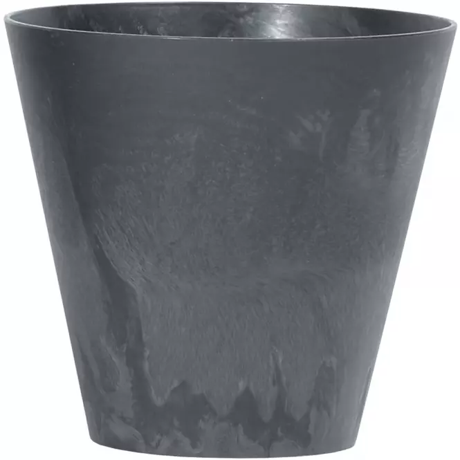 Kvetináč Tubus Effect antracit DTUB200E-S433