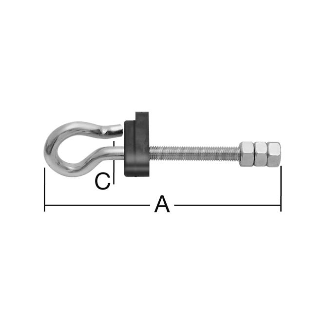 Hák n ahojdačky 180 mm