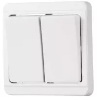 Spínač sviečok TESLA white 26031