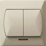Vypínač dvojitý ŁP-2 AS