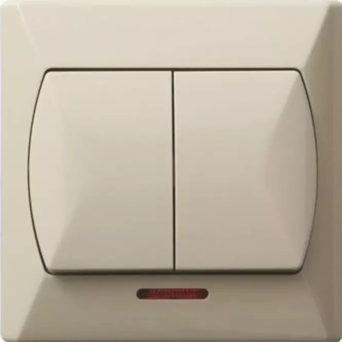 Vypínač dvojitý ŁP-2 AS