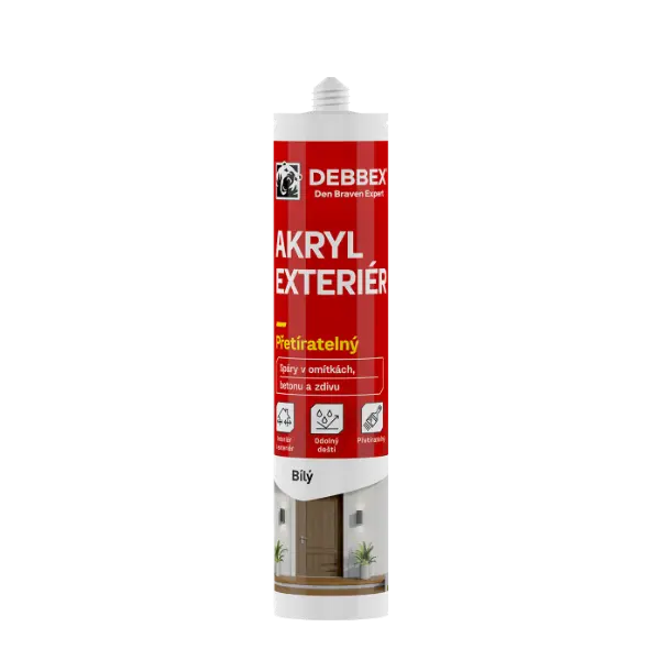 Den Braven Akryl Exteriér Šedý 280ml