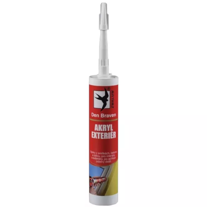 Den Braven Akrylový Tmel Šedý Exteriér 310ml