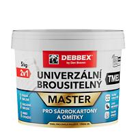 Debbex Brúsiteľný  tmel na sadrokartón 1,5 kg