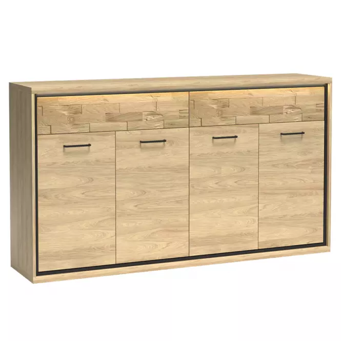 Komoda M8 Mediolan Doska natural hikora,2