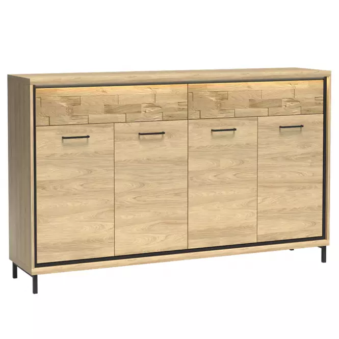 Komoda M8 Mediolan Doska natural hikora,5