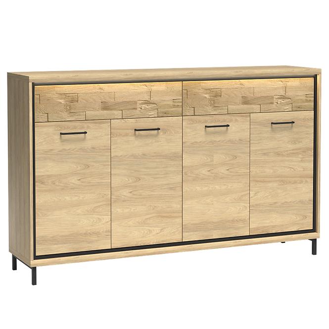 Komoda M8 Mediolan Doska natural hikora,5