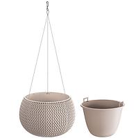 Kvetináč Splofy Bowl WS mocca DKSP290WS-7529U