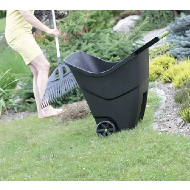 Záhradný vozík Load & Go II - čierny IWO85C-S411 85L,2