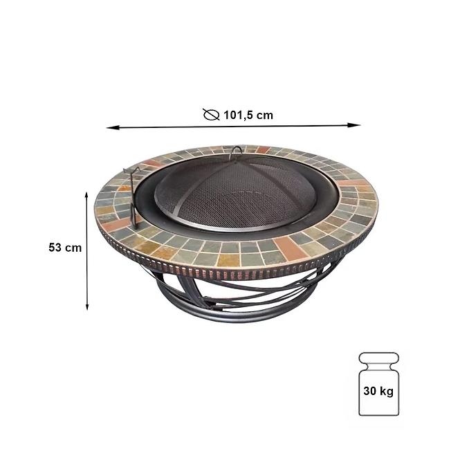 Záhradné ohnisko McKINLEY FTB-51074B