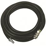 Hadica z čierneho PVC  Ø6x11 mm/10m, max. 20 bar / rýchlospojka