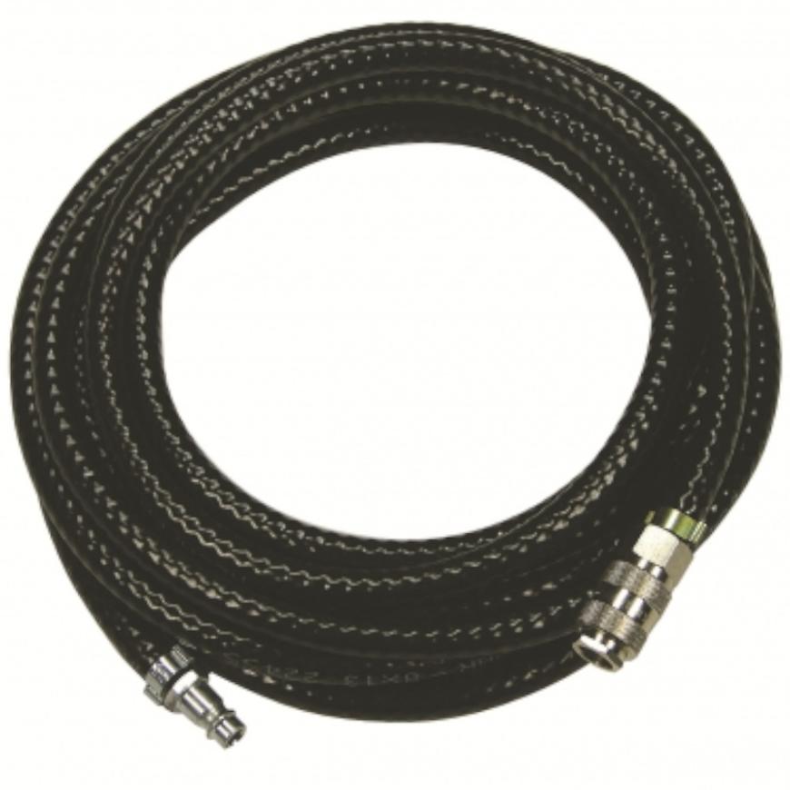 hadica z čierneho PVC PVC, priemer 6x11, dĺžka 10m, maximálny tlak bar / PSI 20/290,
