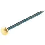 Klince oceľové modré s mosadznou hlavou 2,0x20mm