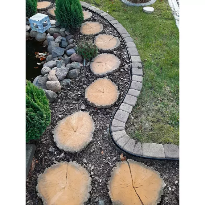 Záhradná platňa vzor kôry fi 38-42cm,2