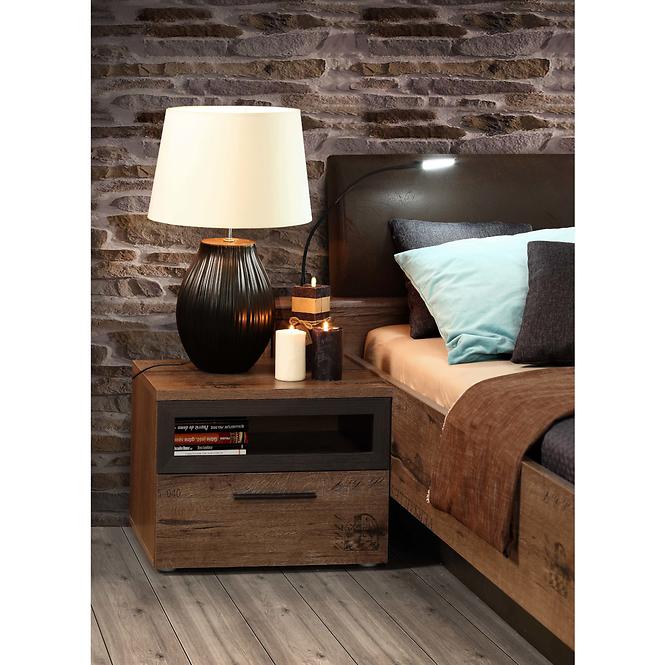 Lampa na posteľ Jacky biela  IZLED23P02-WK03