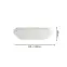 Stropné prisadené svietidlo 75386 KW LED 33cm 18W,4