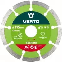 Segmentovaný diamantový kotúč 125 x 22,2 mm