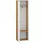 Skriňa 190x54 Massi 01 dub wotan/biela,3