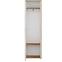 Skriňa 190x54 Massi 01 dub wotan/biela,4