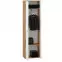 Skriňa 190x54 Massi 01 dub wotan/biela,5