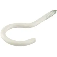 Skrutkovací hák potiahnutý plastom 65 x 4,8 mm