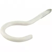 Šrubovací háčik potiahnutý plastom 65mx4,8mm