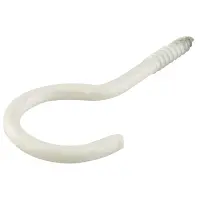 Skrutkovací hák potiahnutý plastom 100  x 6,2 mm