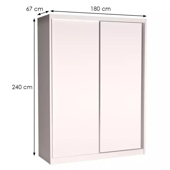 Skriňa Maciej 180 alpská biela,3