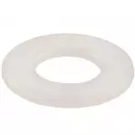 Podložky plastové biele 9x15x2mm