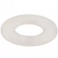 Podložky plastové biele 11x16x2mm