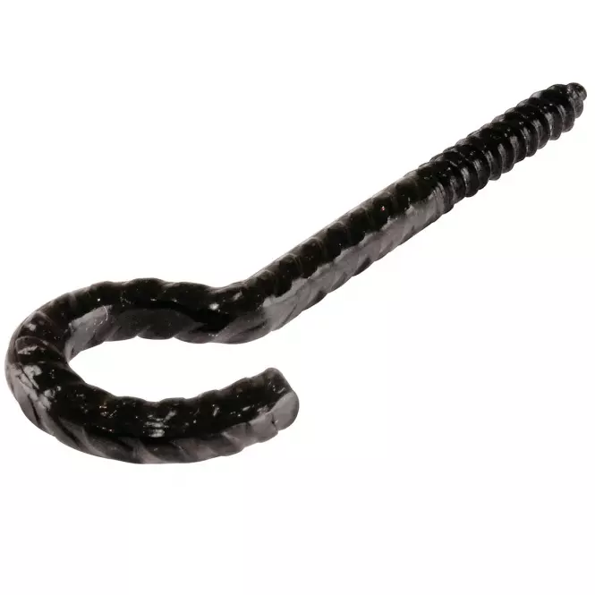 Stropný hák pozink čierny 70x5,2mm