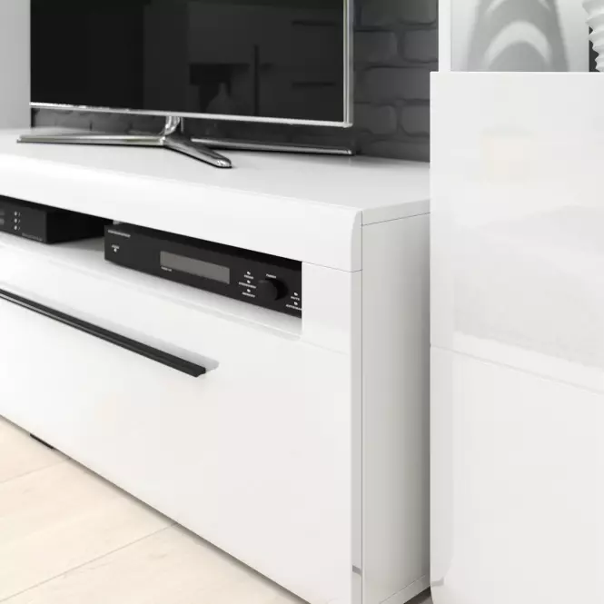 Komoda Tulsa 28 biela lesklá,3